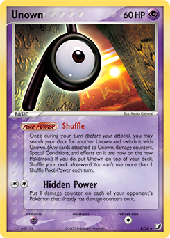 Unown · Kyoko Koizumi · Unseen Forces Unown Collection
